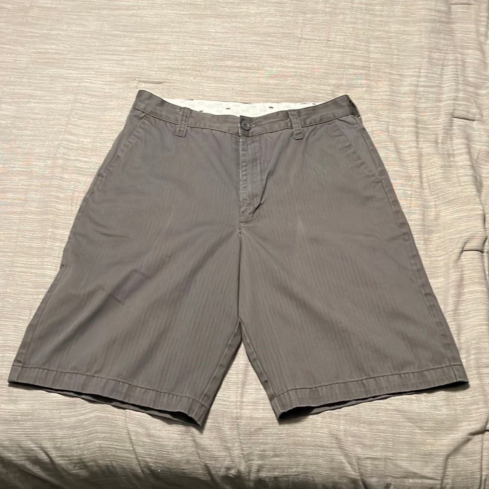 Grey striped Blue Crown Shorts Size 34
